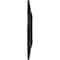 Ekena Millwork Bordeaux Ceiling Medallion (Fits Canopies up to 3 1/4"), 22 5/8"OD x 1 3/4"P, Black Pearl CM22BOBPS - alternate 6